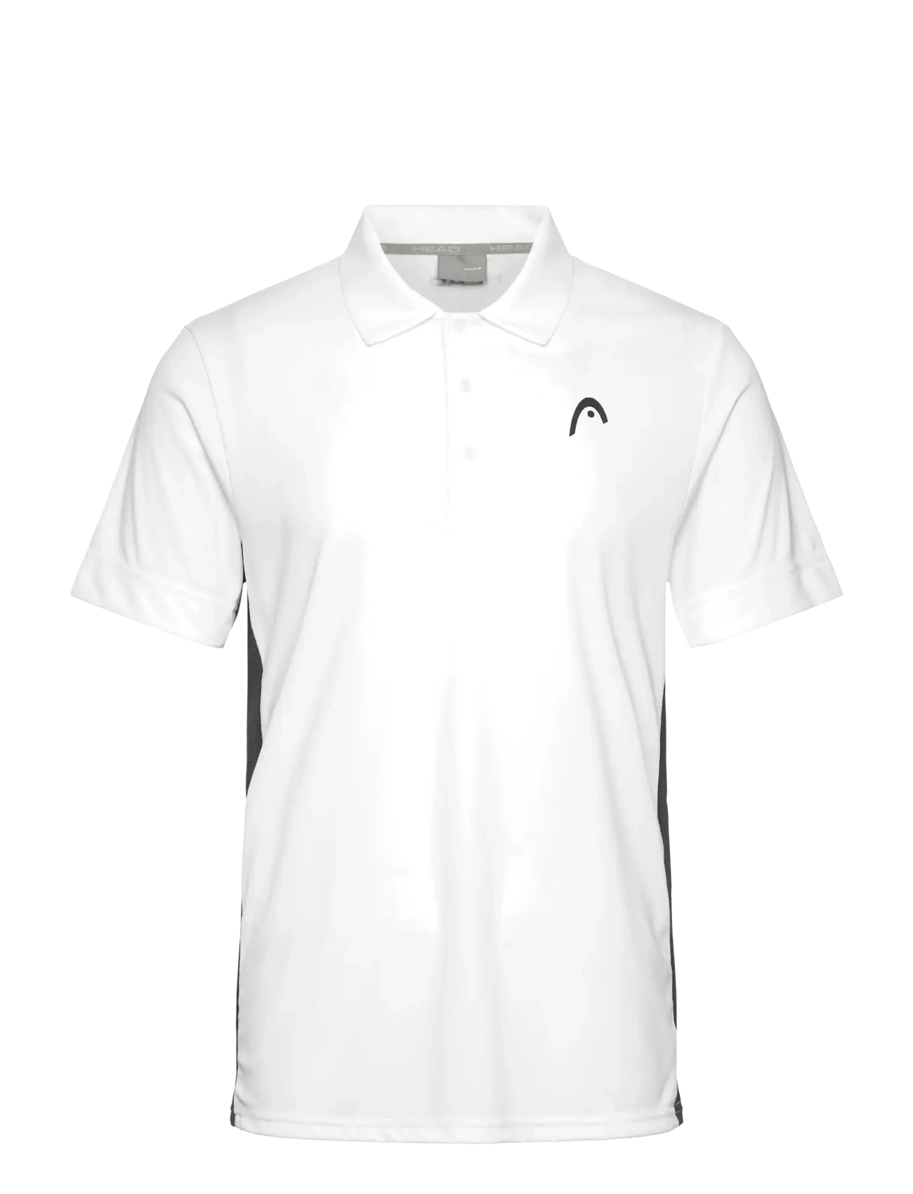 Head Slice Polo Shirt Men, M, Sport Polos, Weiß - Short-sleeved Männerswear