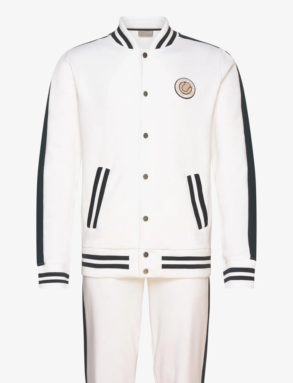 All white mens tracksuit shop