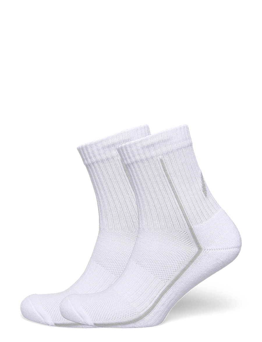 Head - SOCKS TENNIS 2P PERFORMANCE SHORT CREW - urheilusukat - white - 0