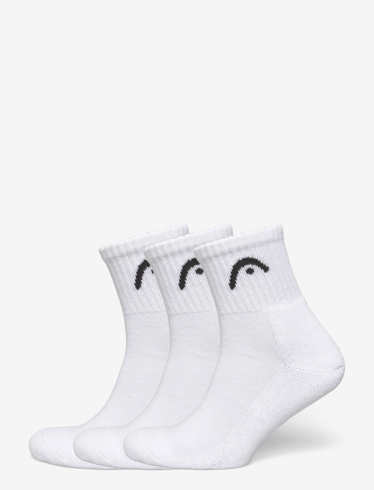 Head - SOCKS TENNIS 3P CLUB SHORT CREW - träningsstrumpor - white - 0