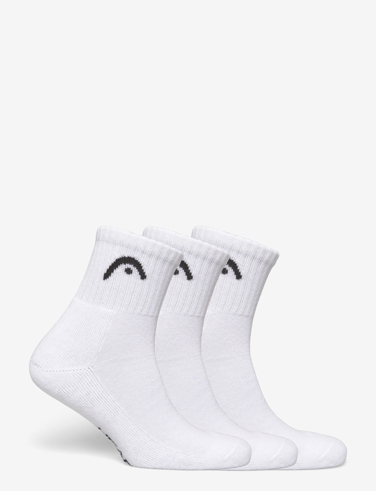 Head - SOCKS TENNIS 3P CLUB SHORT CREW - träningsstrumpor - white - 1