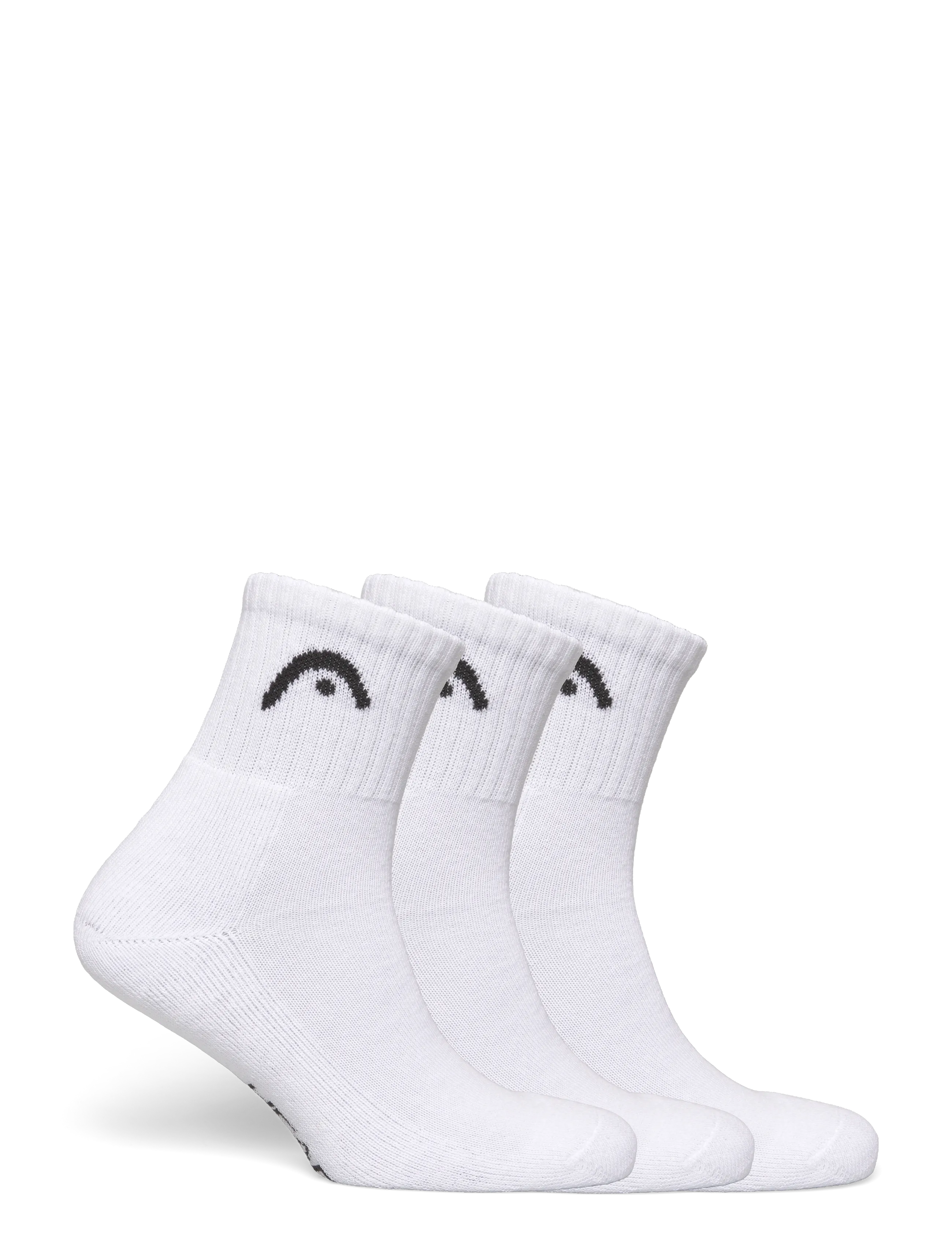 Head - SOCKS TENNIS 3P CLUB SHORT CREW - white - 1