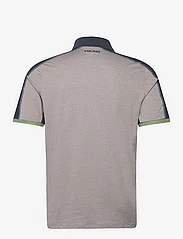 Head - PLAY Tech Polo Shirt Men - polo marškinėliai trumpomis rankovėmis - grey/celery green - 1