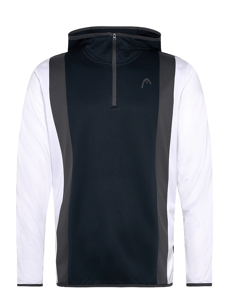 Head - CLUB 25 TECH Hoodie Men - huvtröjor - navy / white - 0