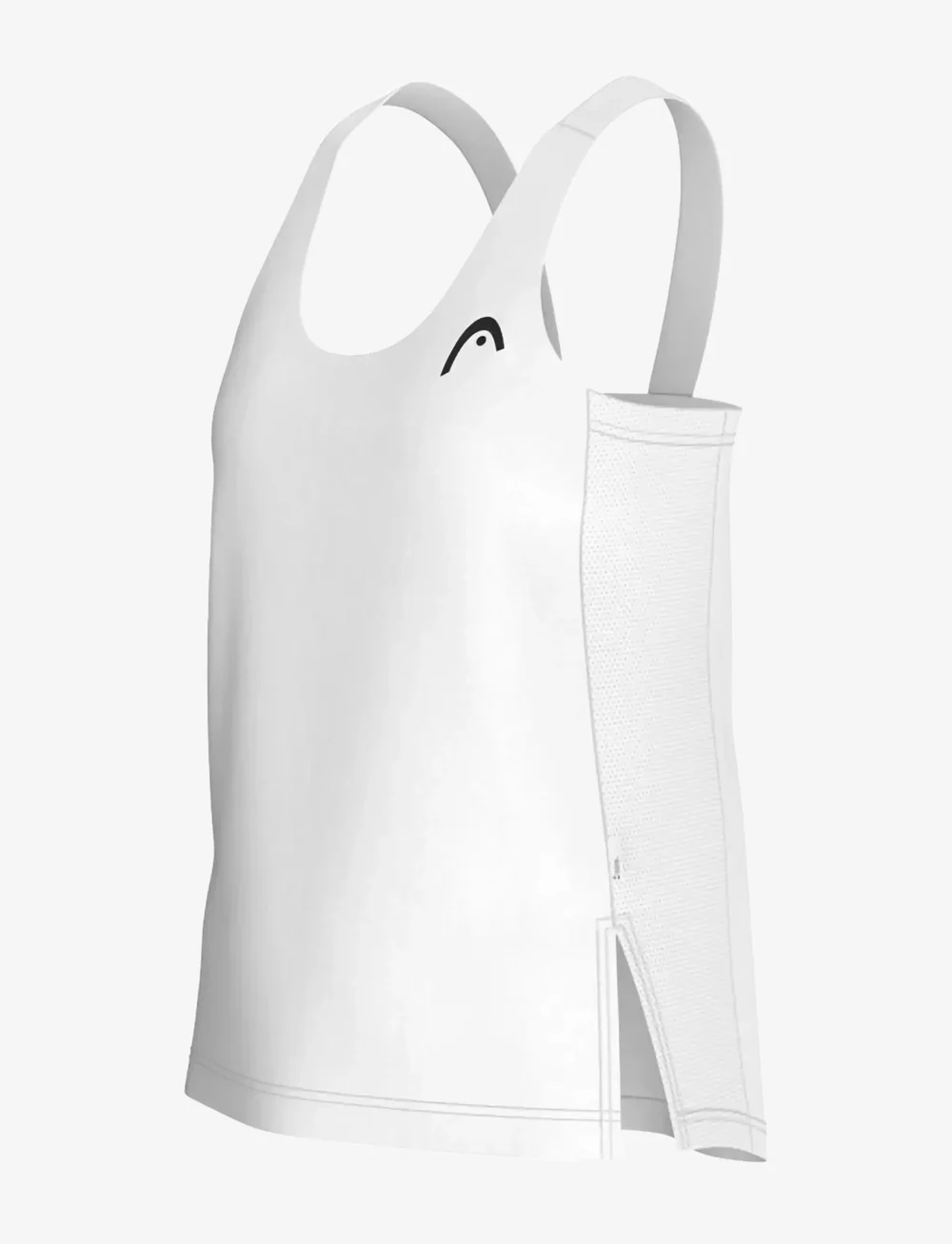 Head - SPIRIT Tank Top Women - tank tops - white - 2