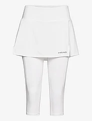 Head - CLUB 3/4 Tights Skort Women - kjolar - white - 1