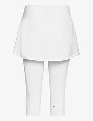Head - CLUB 3/4 Tights Skort Women - kjolar - white - 2
