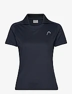 PADEL Tech Polo Shirt Women - NAVY