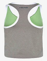 Head - PLAY Crop Top Women - któtkie bluzki - celery green/grey - 1