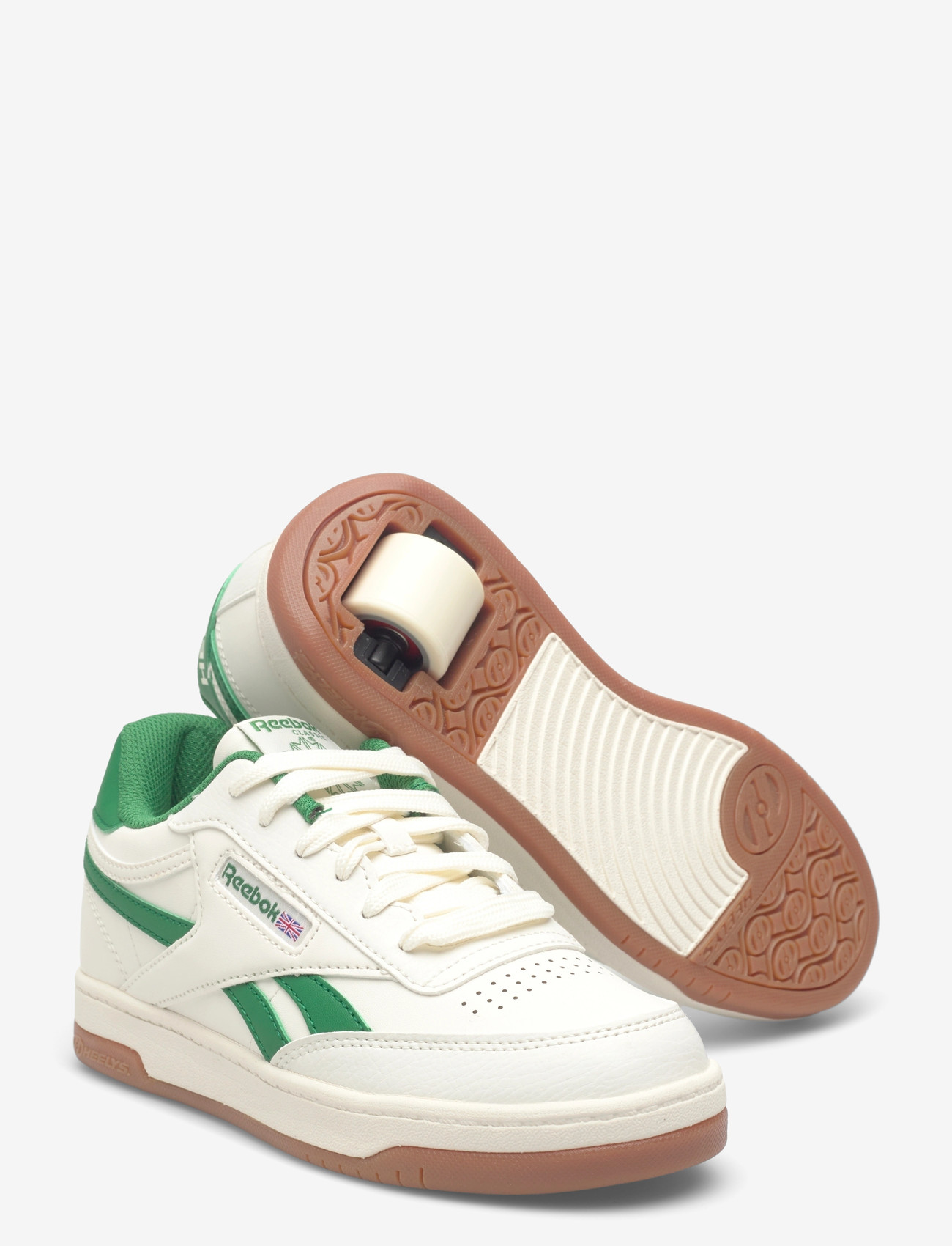 Heelys - Reebok Club C PU - lave sneakers - cream/green - 0