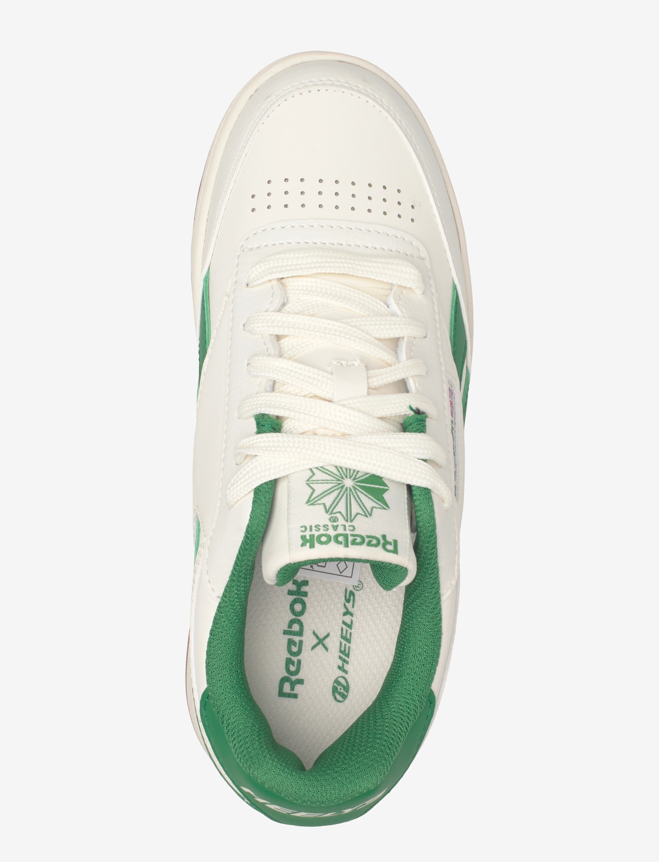 Heelys - Reebok Club C PU - lave sneakers - cream/green - 3