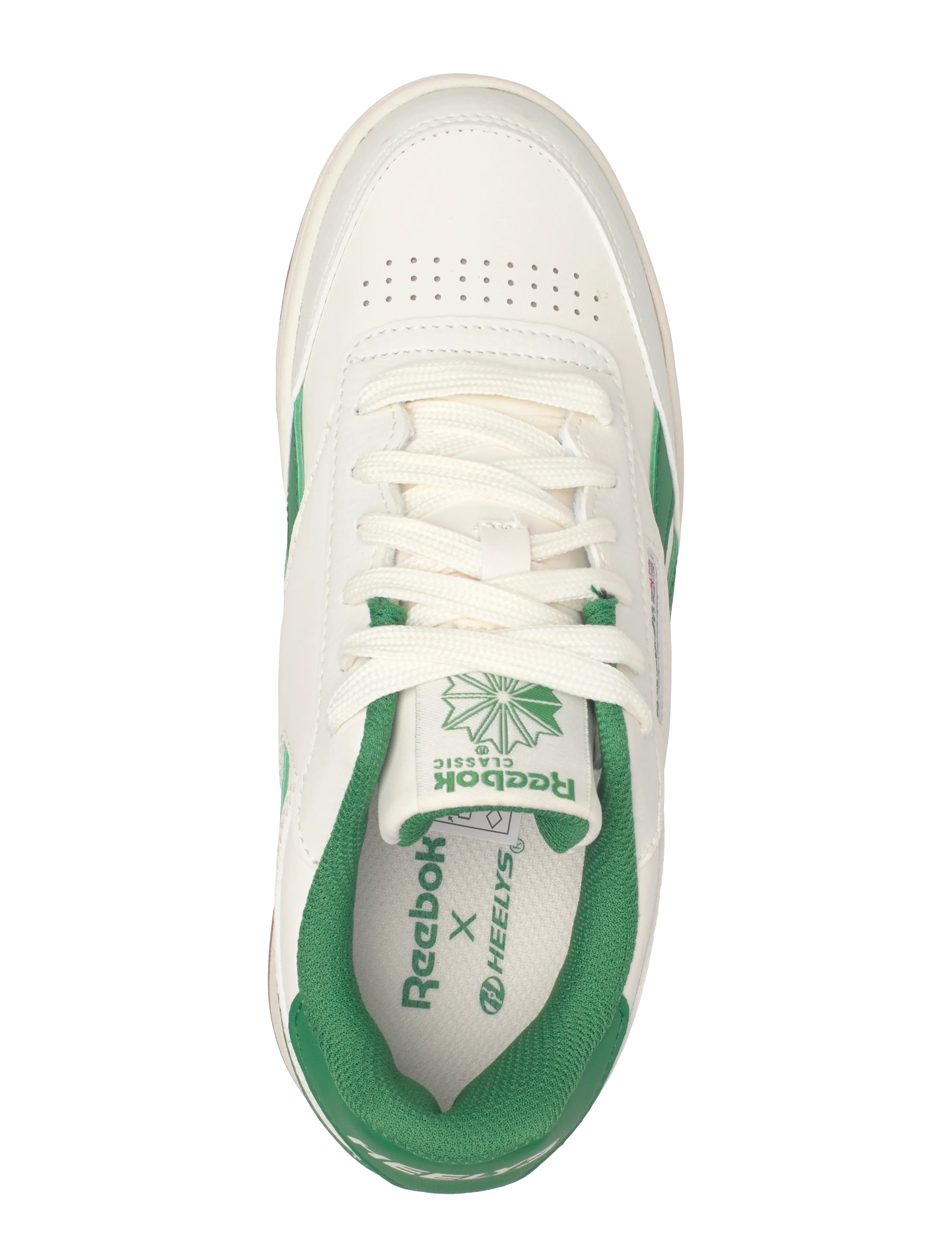 Heelys - Reebok Club C PU - niedriger schnitt - cream/green - 3