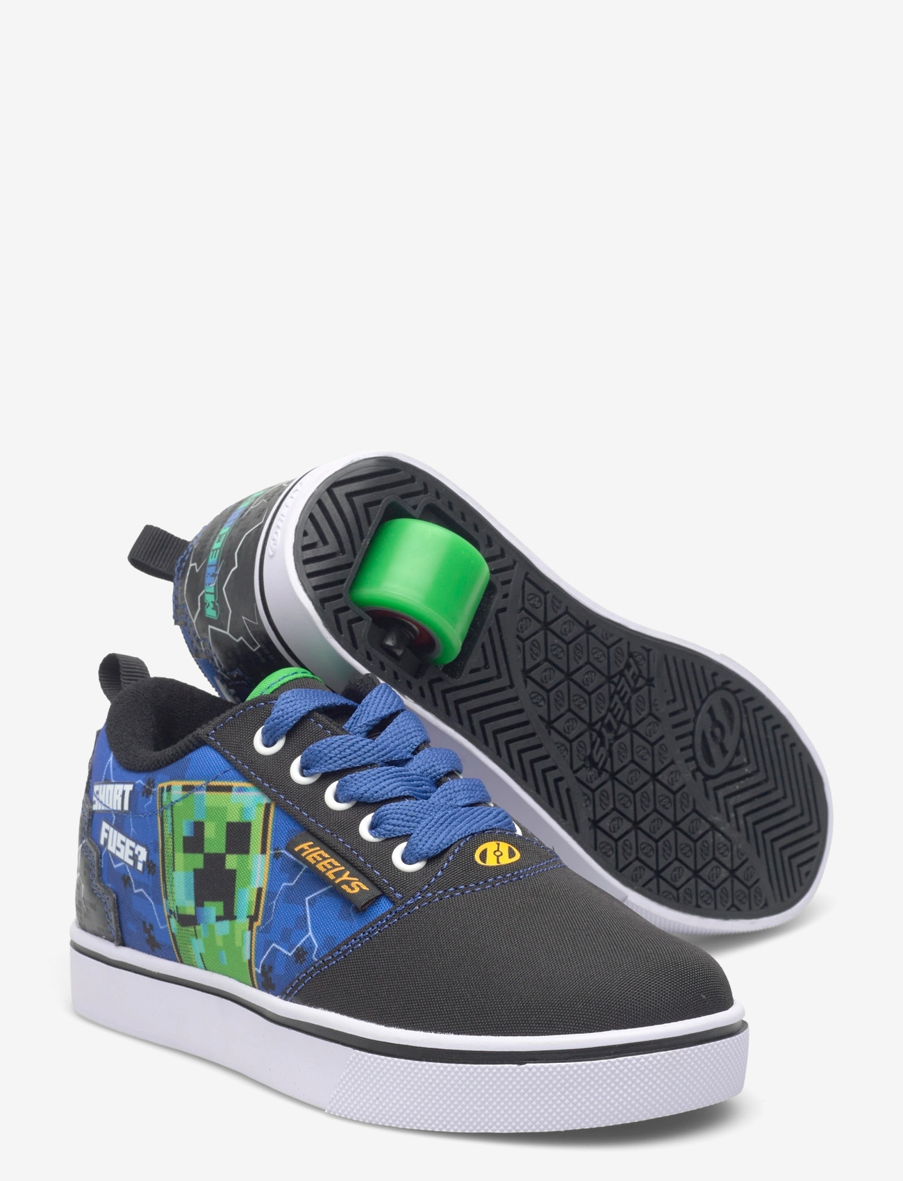 Heelys - Minecraft Pro 20 - canva sneakers - black/blue/green - 0