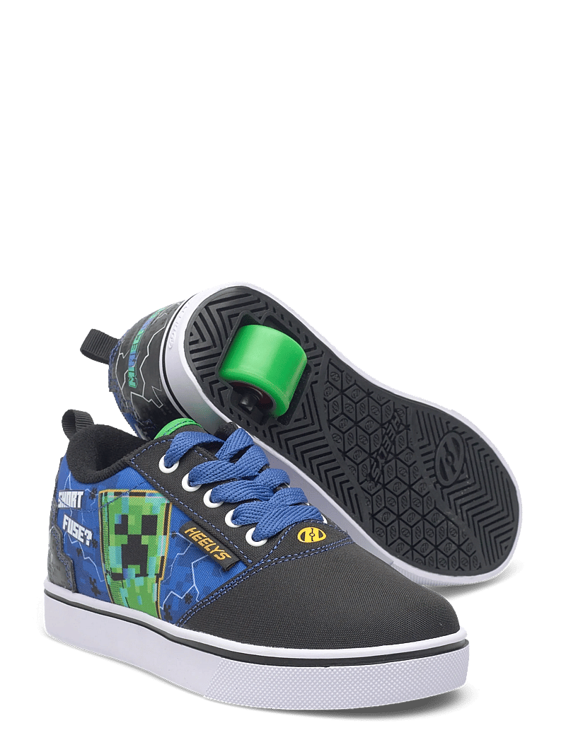 Heelys - Minecraft Pro 20 - canva sneakers - black/blue/green - 0