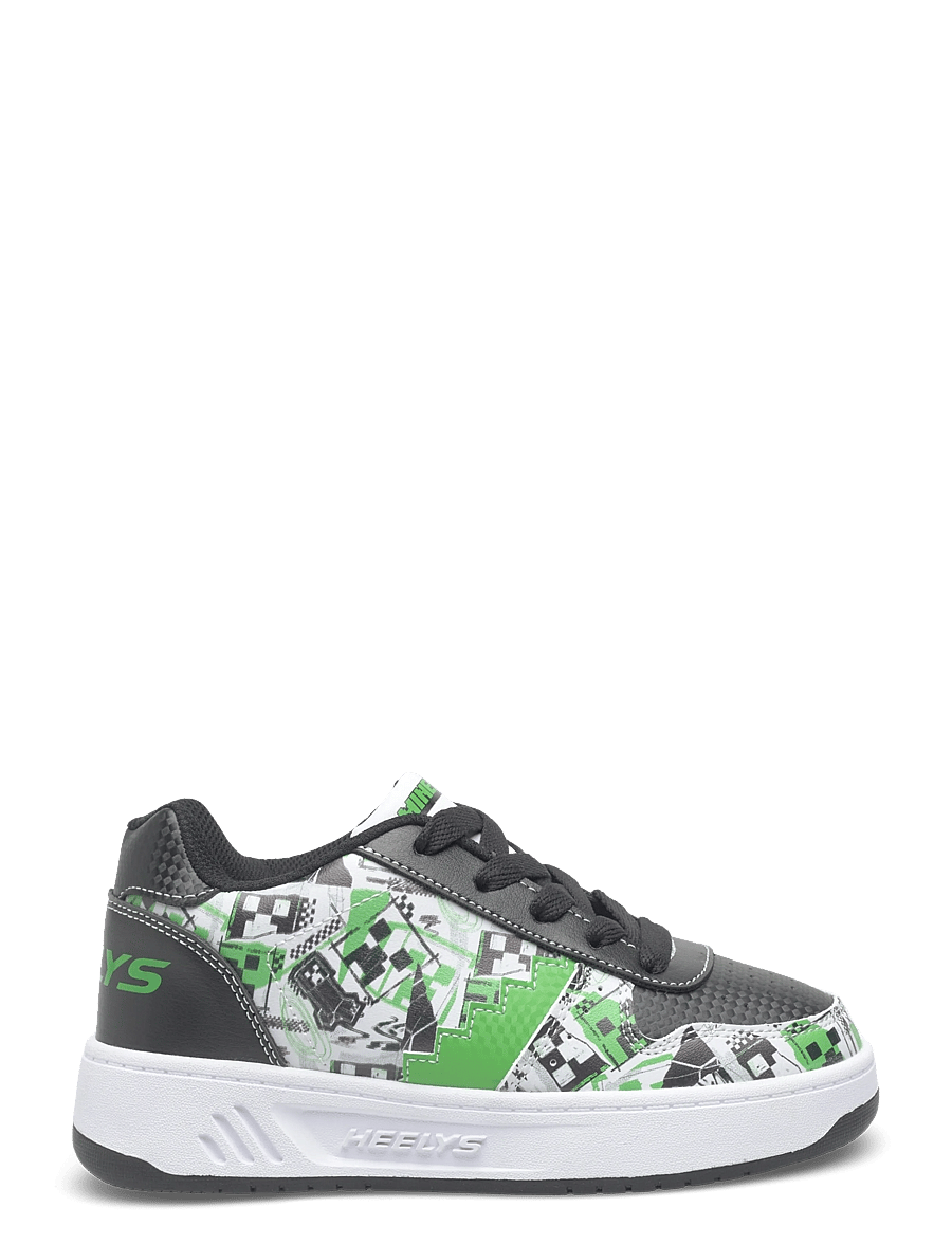 Heelys - Minecraft Kama - niedriger schnitt - white/black/green - 1