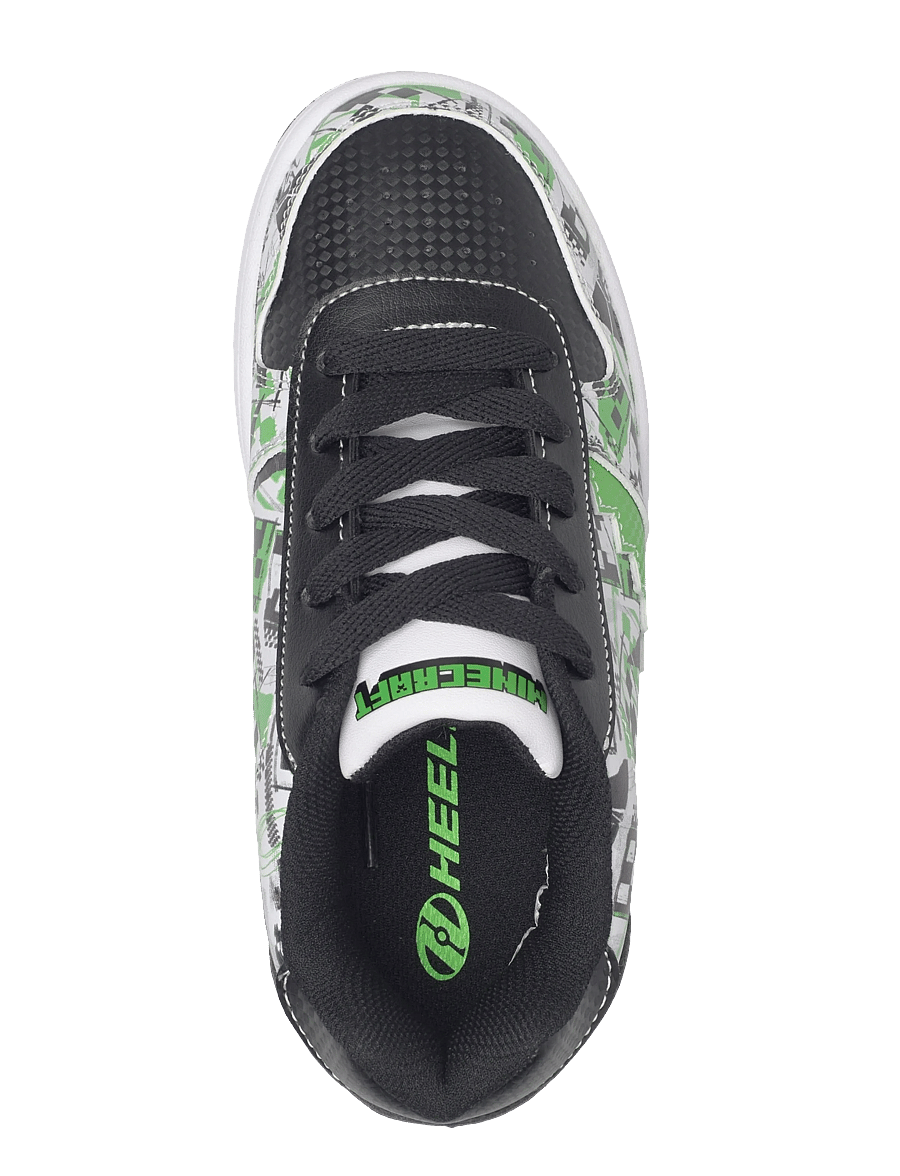 Heelys - Minecraft Kama - niedriger schnitt - white/black/green - 3