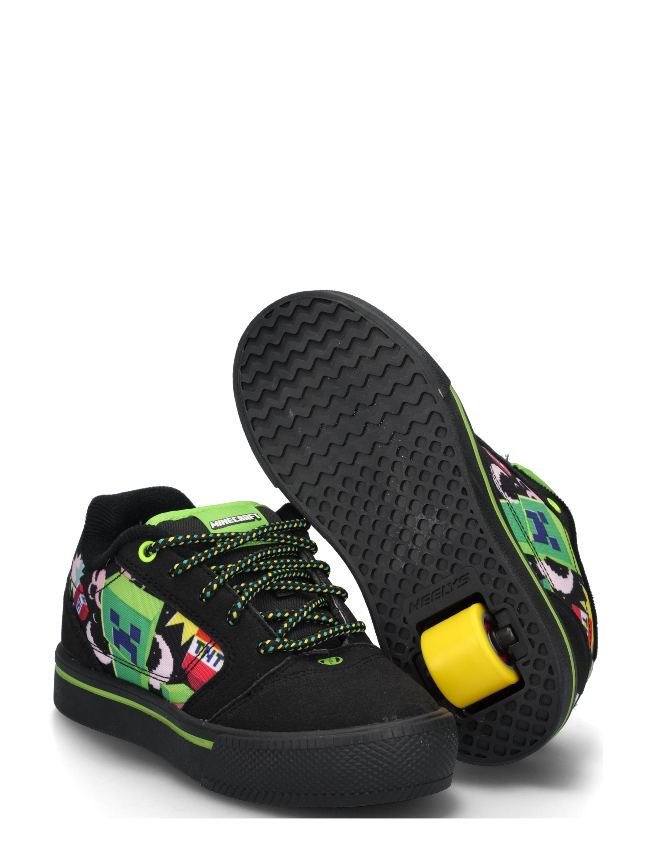 Heelys Minecraft Pro 25 - Låga sneakers - BLACK/GREEN/MULTI / black