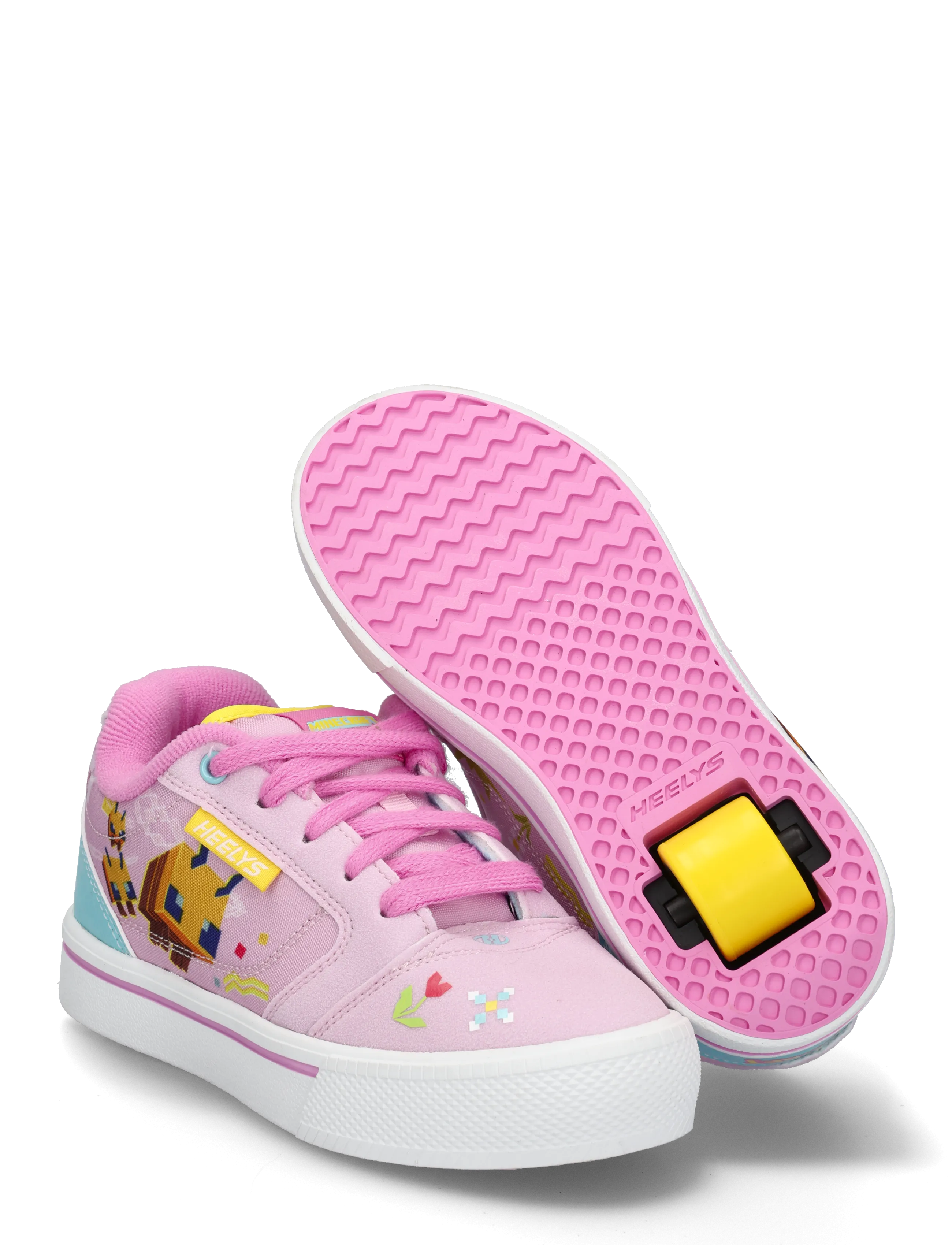 Heelys Minecraft Pro 25, Kinder, Rollschuh, Rosa, Gr: 32