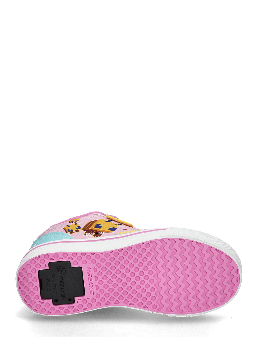 Heelys - Minecraft Pro 25 - niedriger schnitt - lt pink/lt blue/yellow - 4