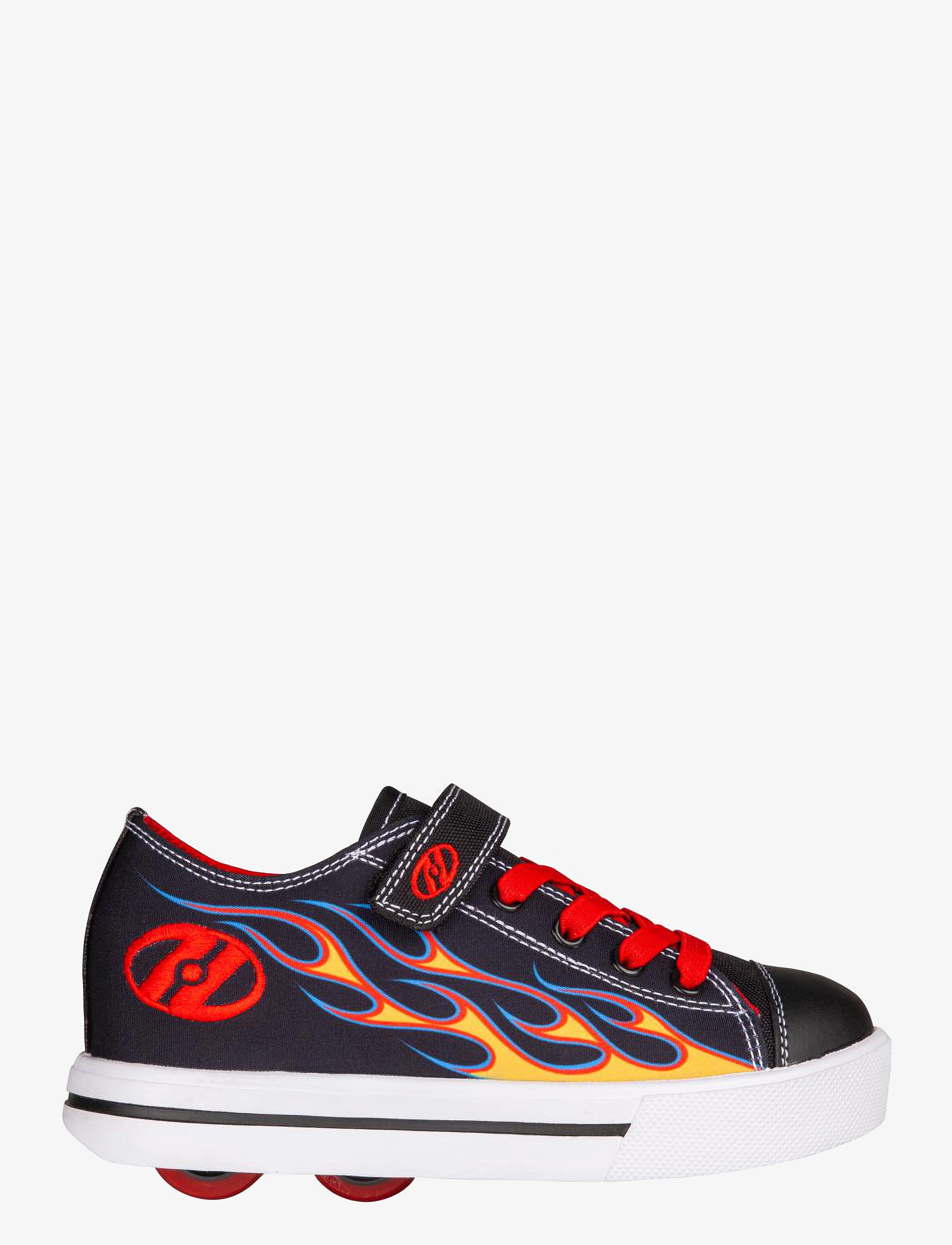 Heelys - Snazzy X2 - rulluisud - black/yellow/red flame - 1