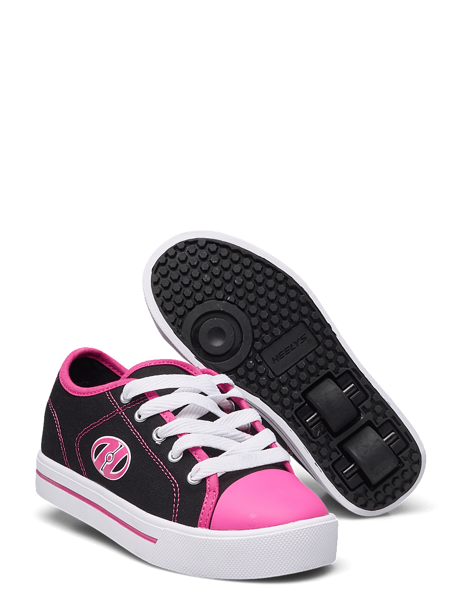 Heelys - Classic X2 - rulleskøjter - black/white/hot pink - 0
