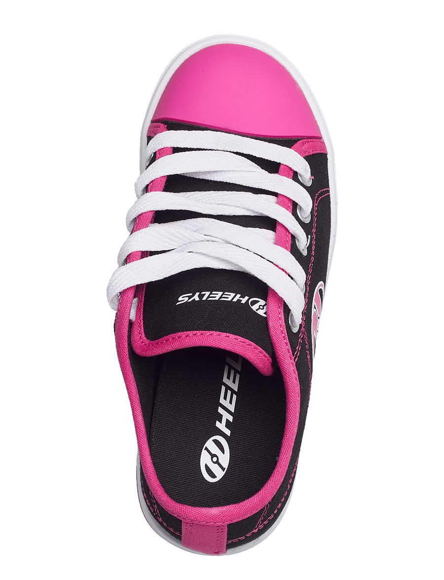 Heelys - Classic X2 - rulleskøjter - black/white/hot pink - 3