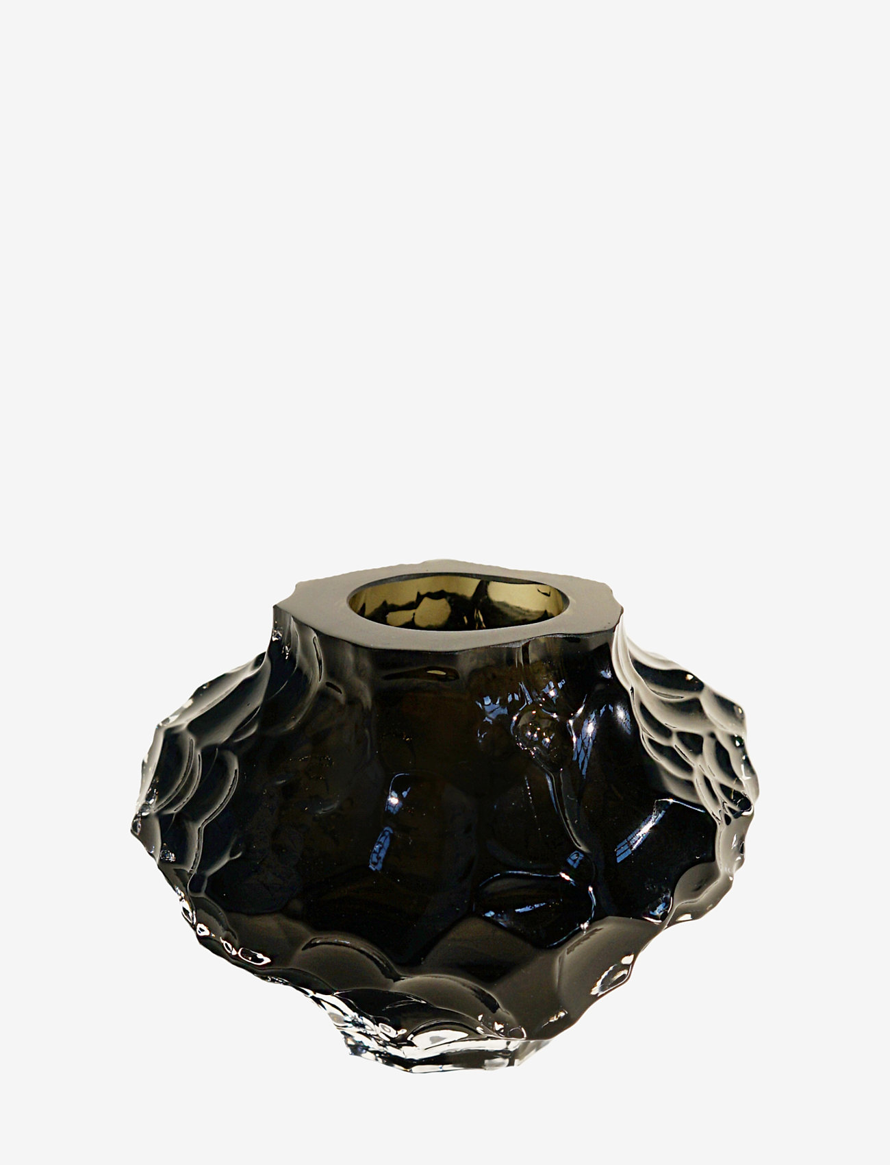 Hein Studio Canyon Mini - New Smoke - Vases - NEW SMOKE / clear