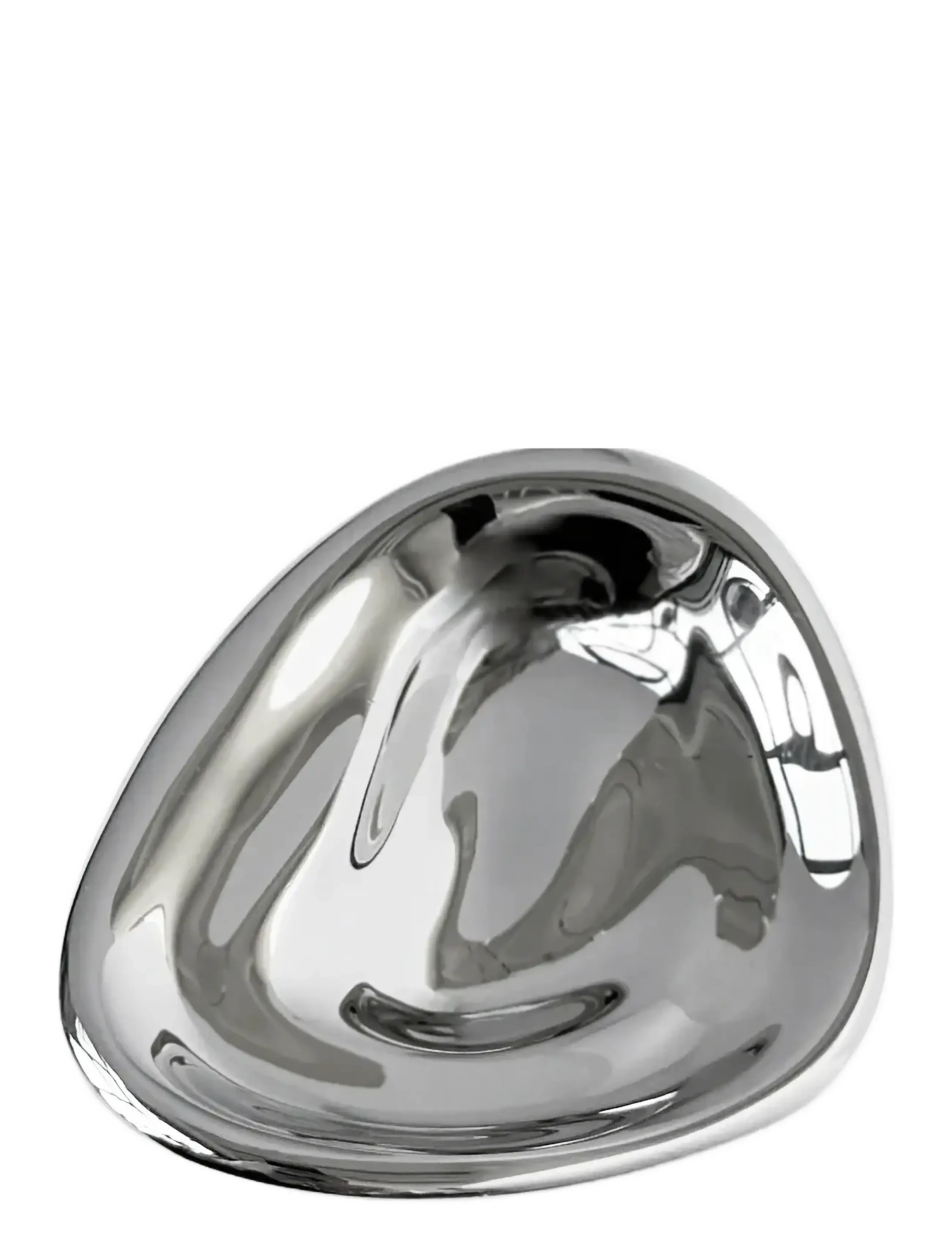 Hein Studio Ripple No. 01 (Small, Nickel), Knop, Sølv, Str: ONE SIZE