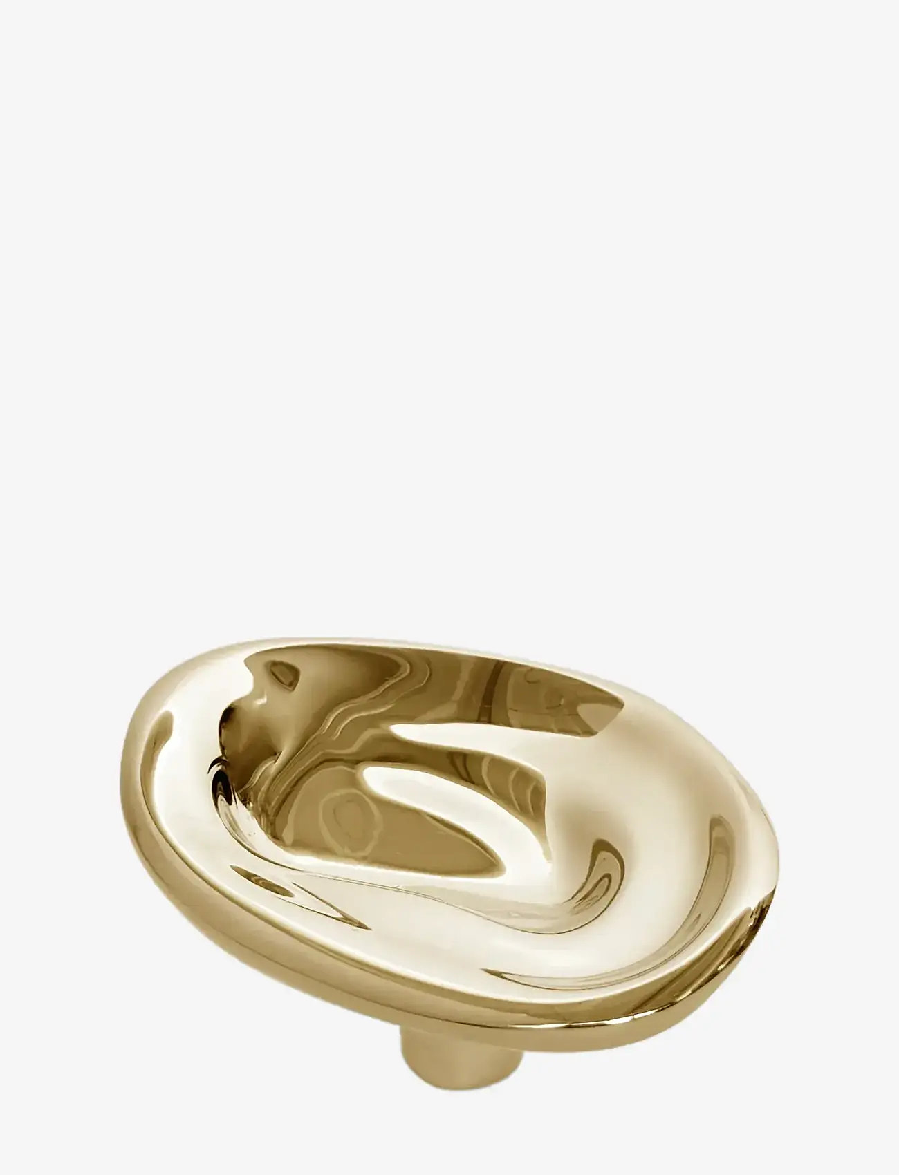 Hein Studio - Ripple no. 01 (Small, Brass) - knobs - brass - 0