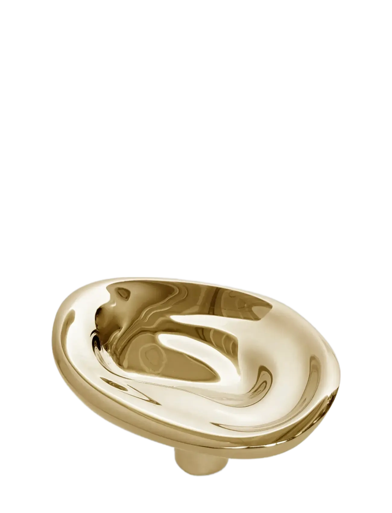 Hein Studio Ripple no. 01 (Small, Brass) - Knobs - BRASS / gold