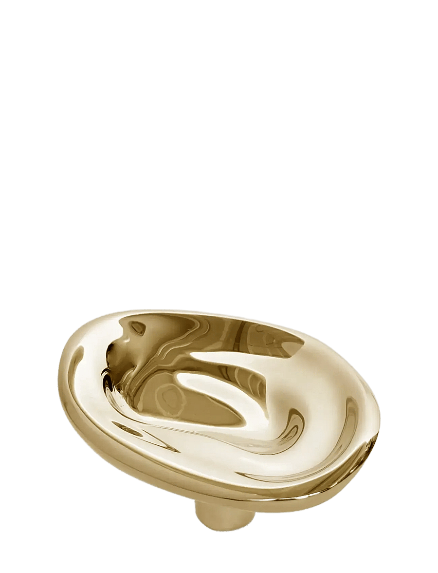 Hein Studio - Ripple no. 01 (Small, Brass) - knöpfe - brass - 1