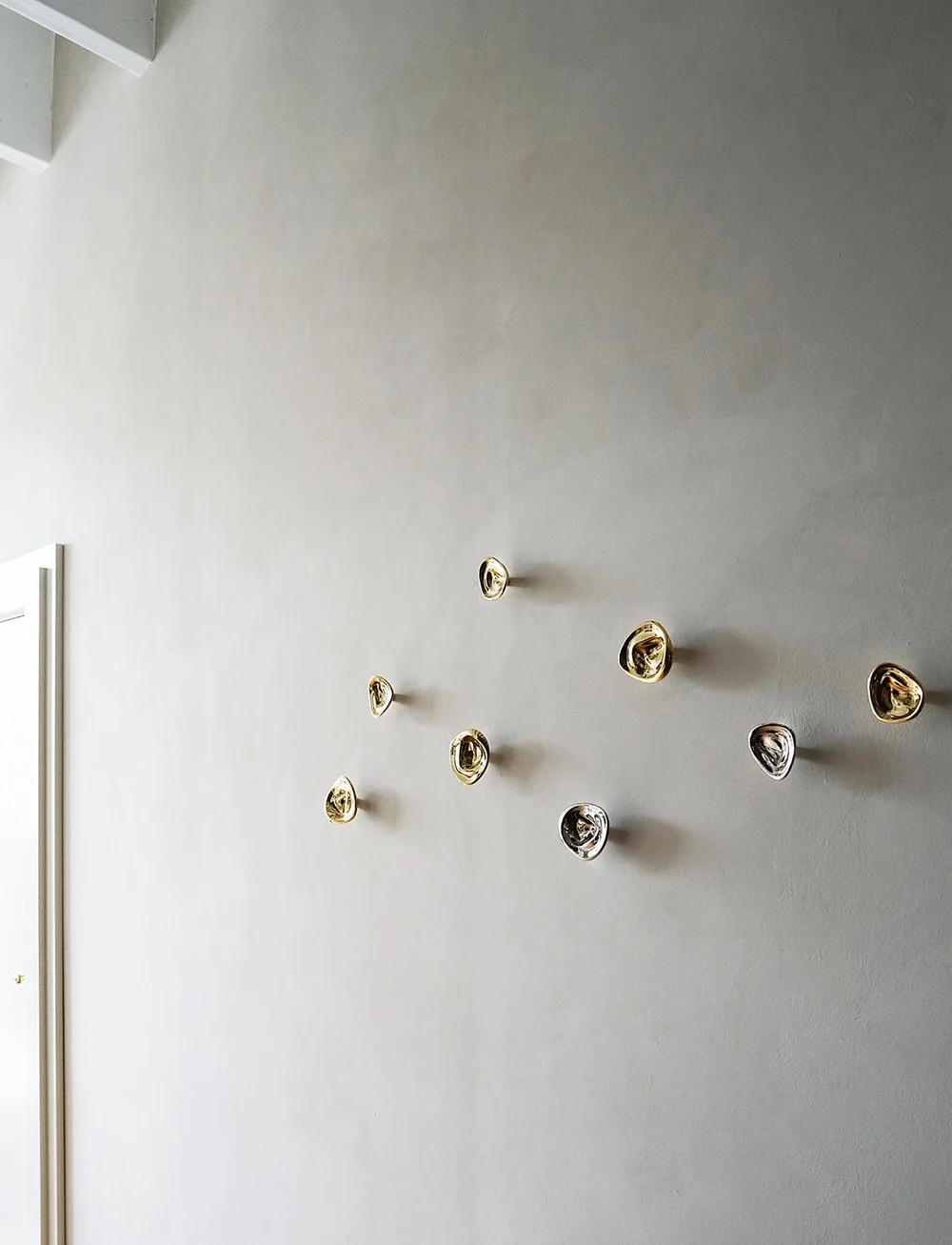 Hein Studio - Ripple no. 02 (Large, Nickel) - kleiderhaken und ständer - chrome - 3