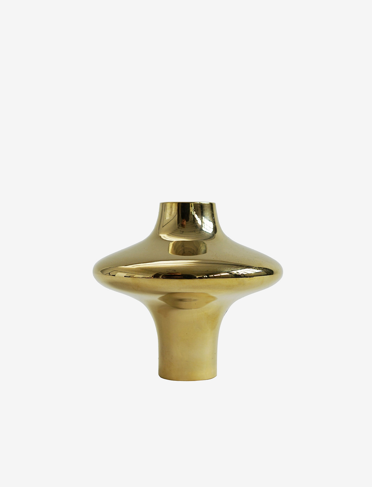 Hein Studio Doublet, Lysestage, Guld, Str: H9.5CM