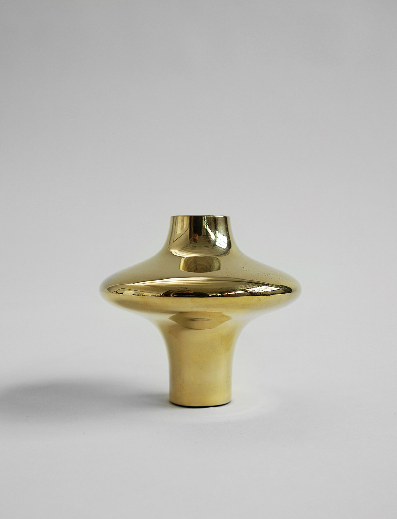 Hein Studio Doublet, H9.5 cm, Gold, Lysestager & Lanterner > Lysestager, Unisex