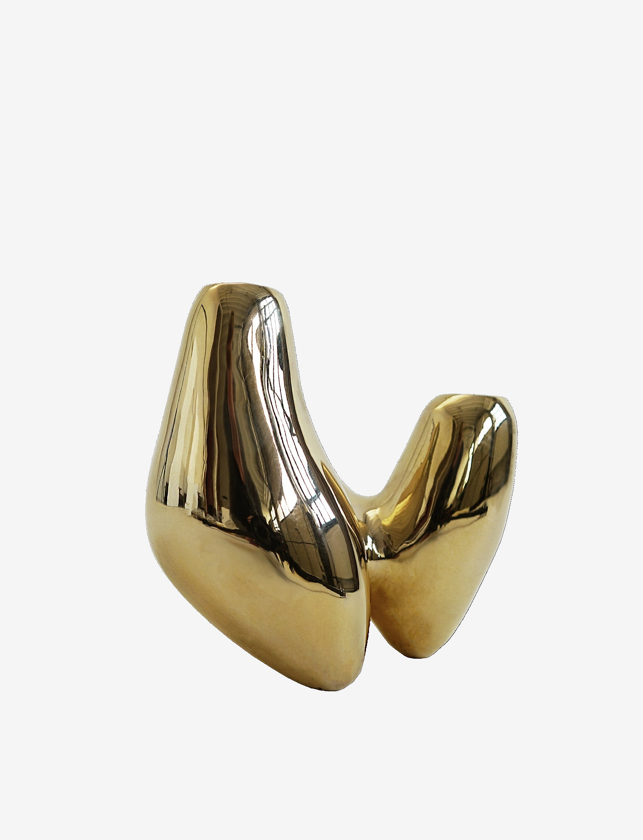 Hein Studio Unity (Brass), Lysestage, Guld, Str: H:12CM