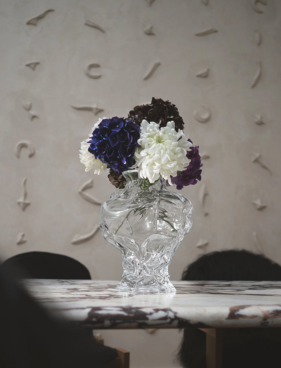 Hein Studio - Ammonit - vasen - clear - 2