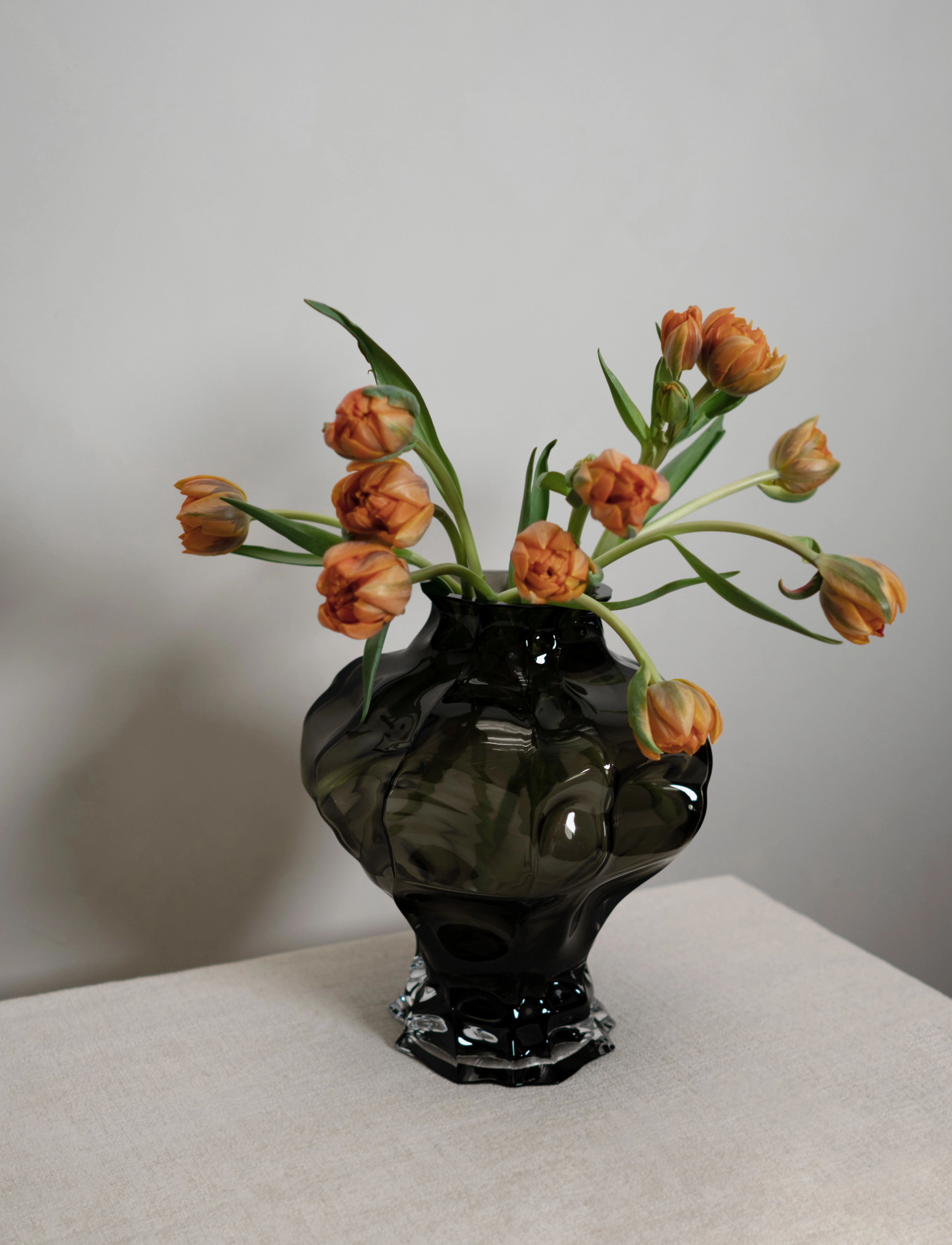 Hein Studio - Ammonit - vases - new smoke - 2