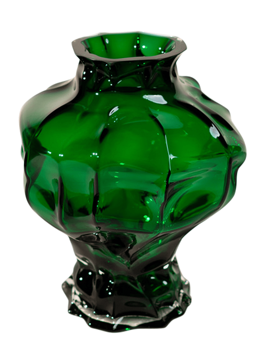 Hein Studio - Ammonit - vasen - green - 1