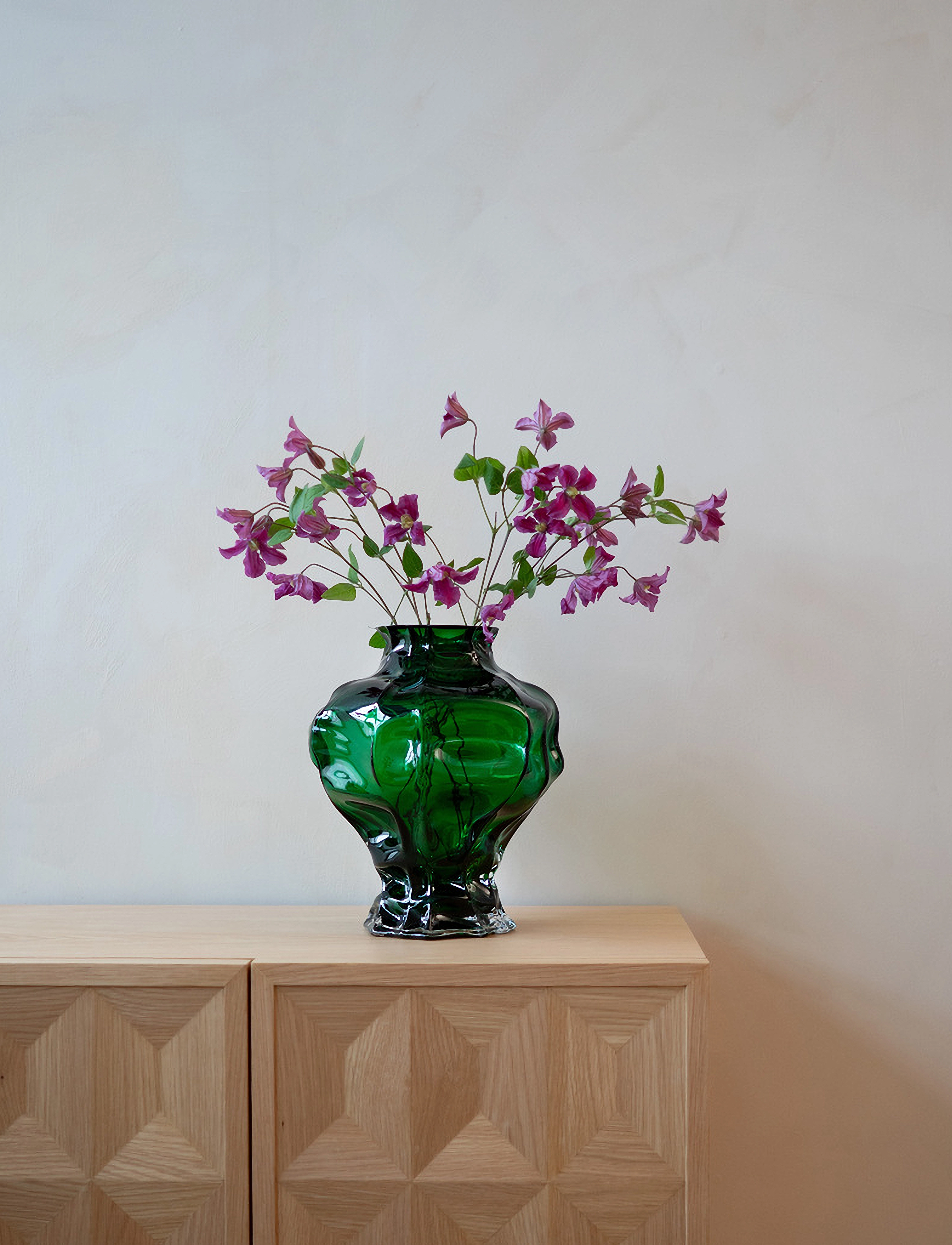 Hein Studio Ammonit, H30 cm, Decoration, Grün - Vases, Homeware