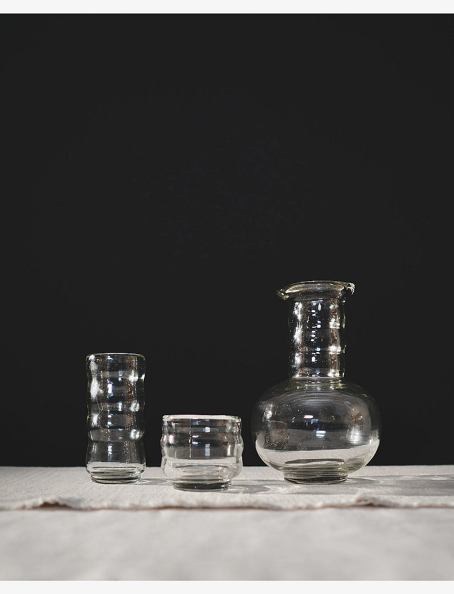 Hein Studio - Agnes Long Driking Glass - trinkgläser - clear - 1