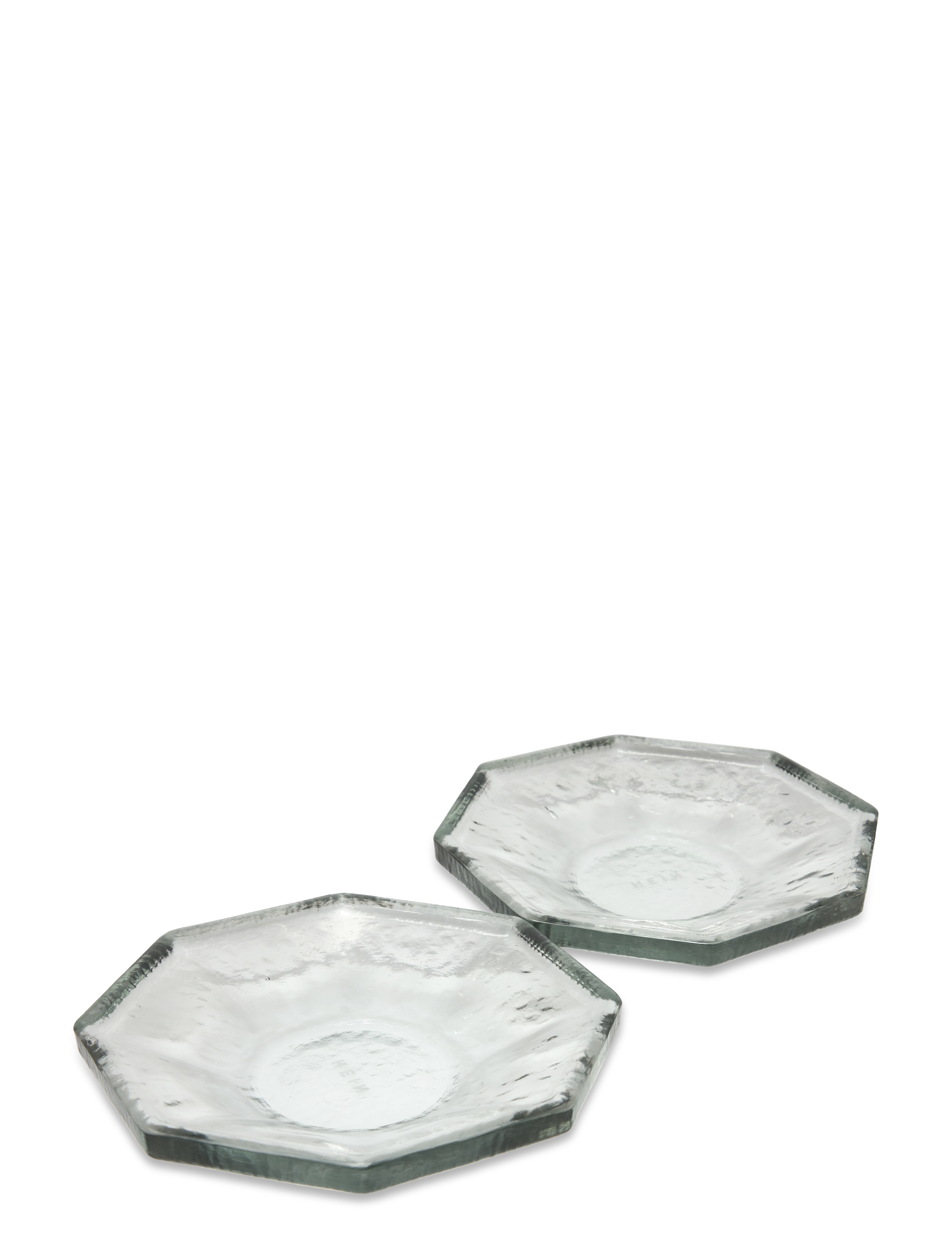 Hein Studio Agnes Glass Plate, Ø 16.5 cm, Plates, Nackt - Small Homeware