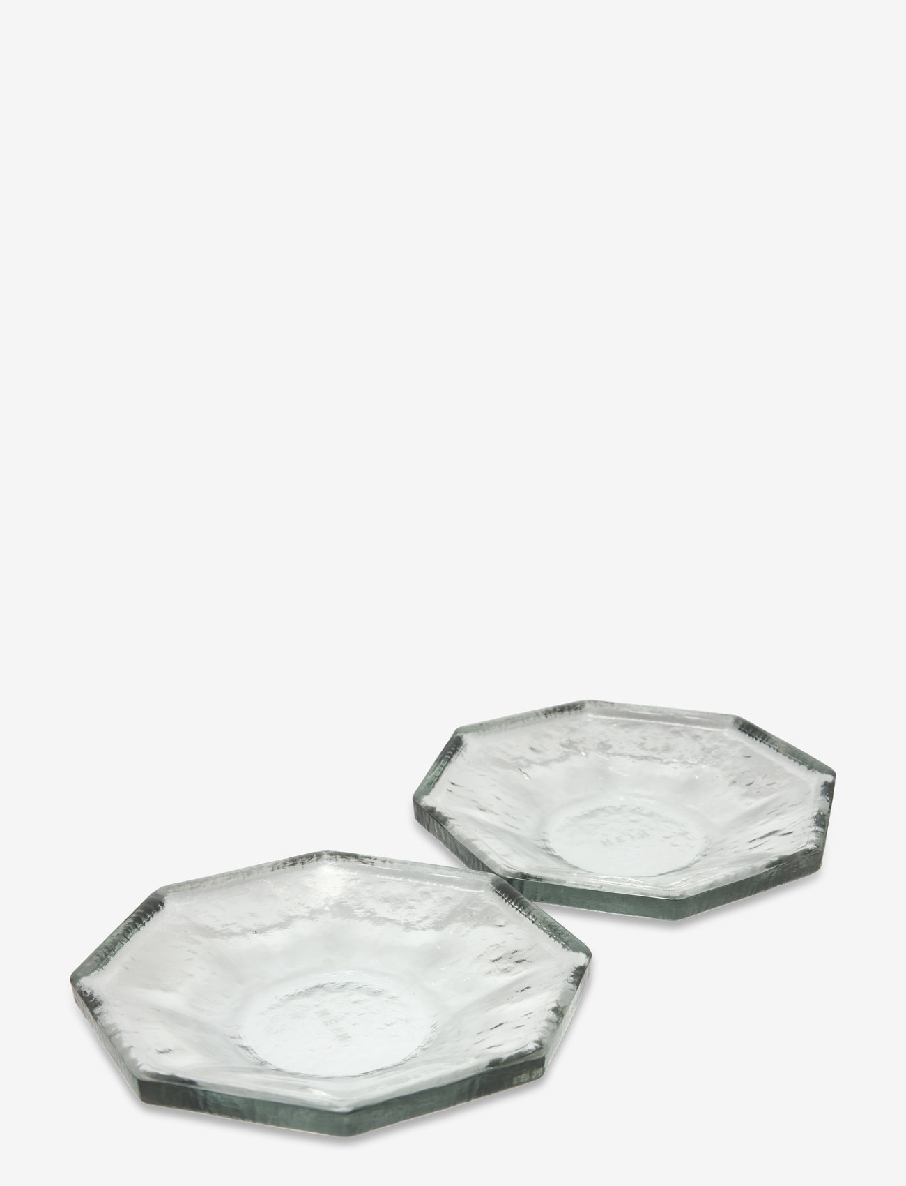 Hein Studio - Agnes Glass Plate - assiettes à dessert - clear - 0