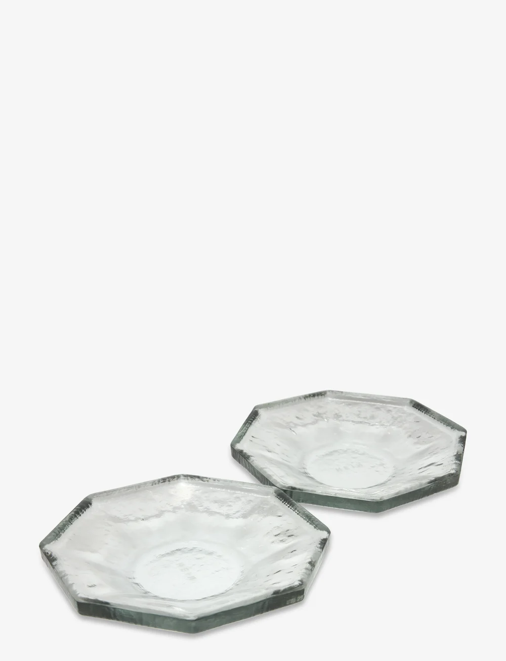 Hein Studio - Agnes Glass Plate - väikesed taldrikud - clear - 0