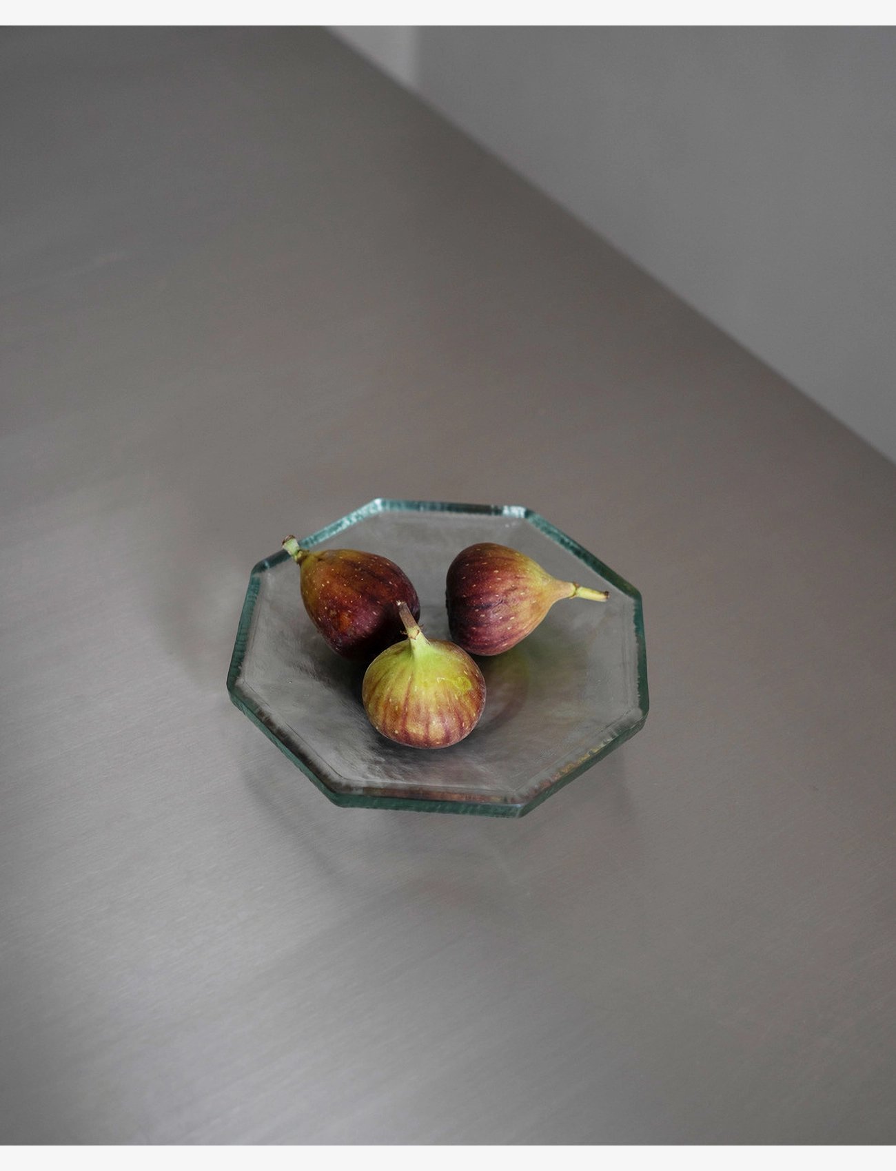 Hein Studio - Agnes Glass Plate - leipälautaset - clear - 4