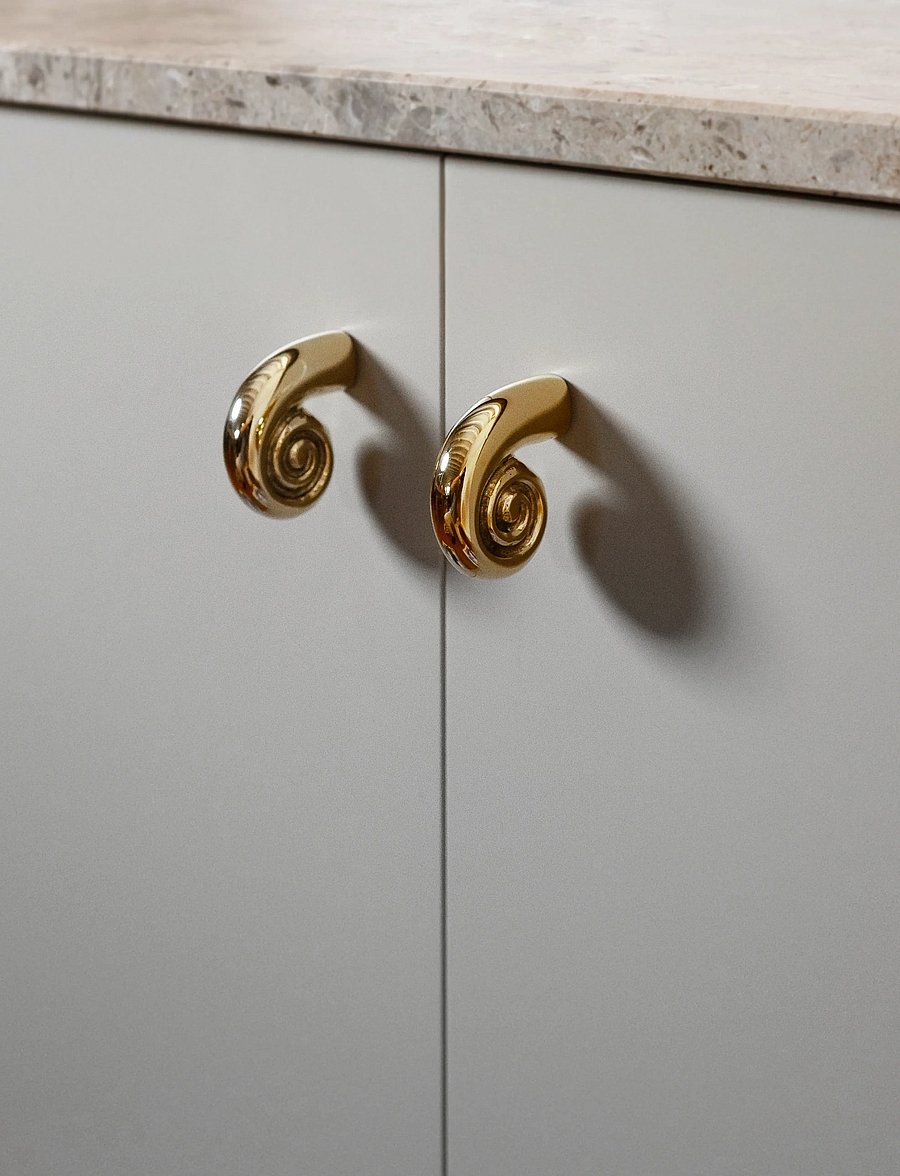 Hein Studio - Noelle - nupud - brass - 2