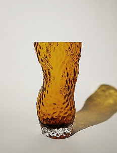 Ostrea Rock Glass Vase - Amber, Hein Studio