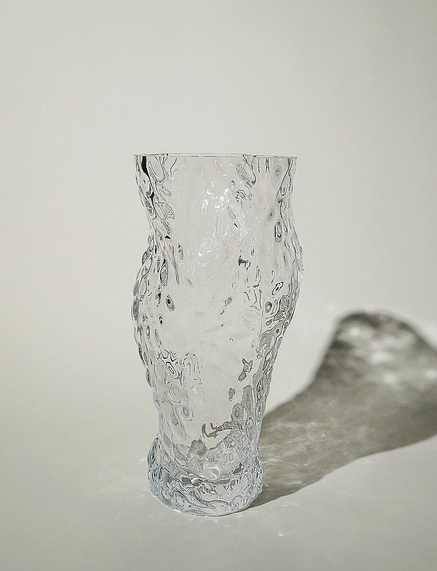 Hein Studio - Ostrea Rock Glass Vase - Clear - osta hinna alusel - clear - 0
