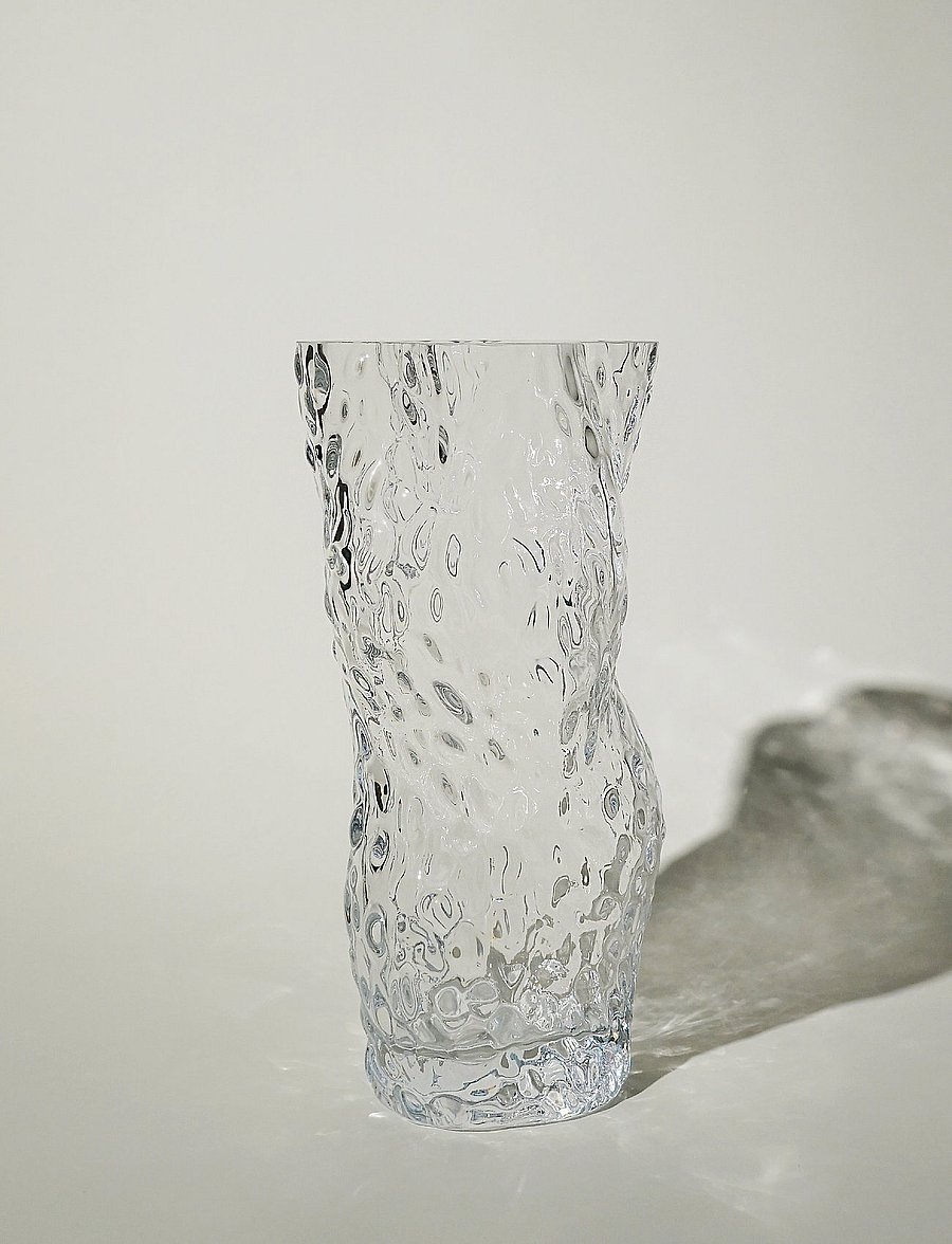 Hein Studio - Ostrea Rock Glass Vase - Clear - osta hinna alusel - clear - 3