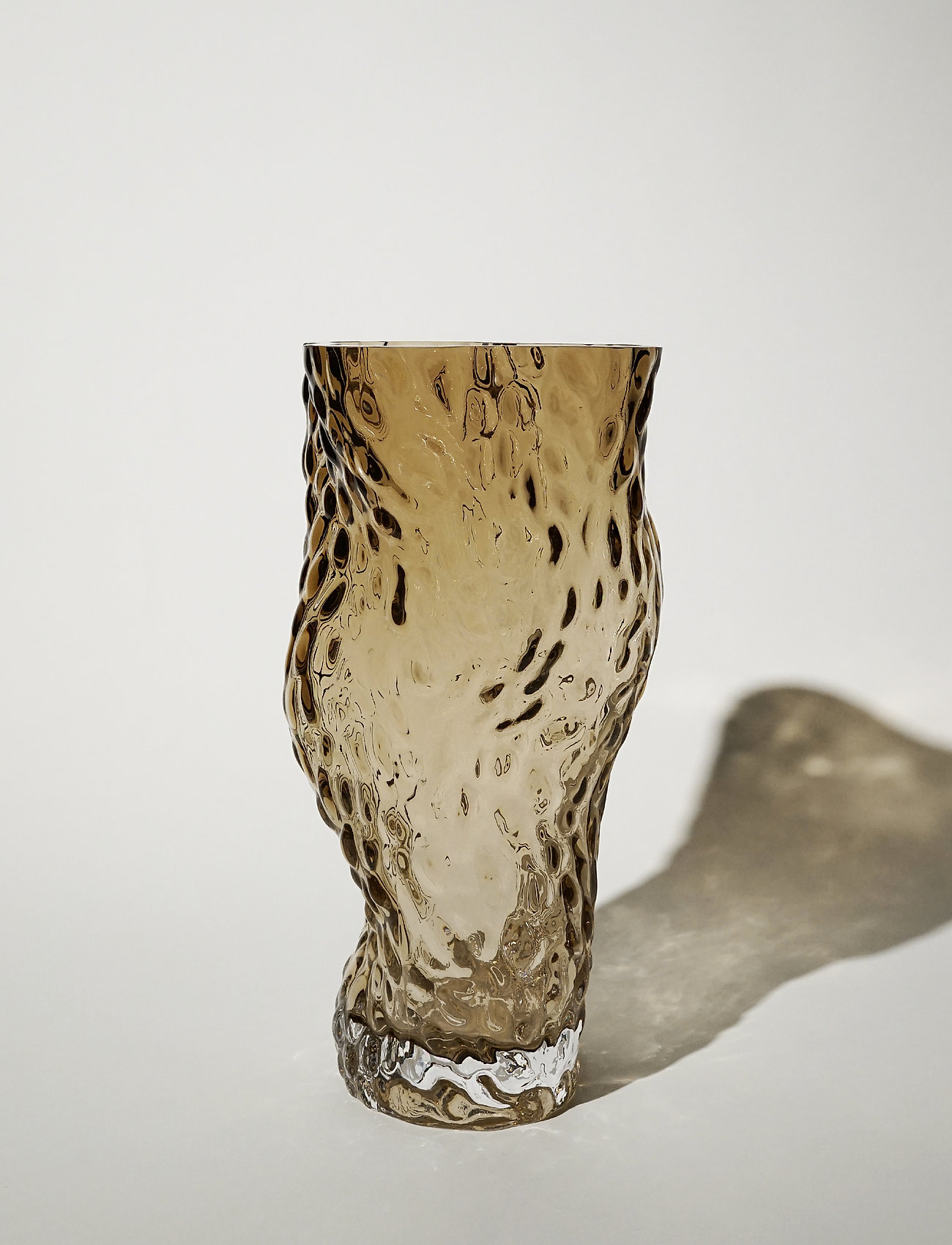 Hein Studio - Ostrea Rock Glass Vase - Smoke - smoke - 5
