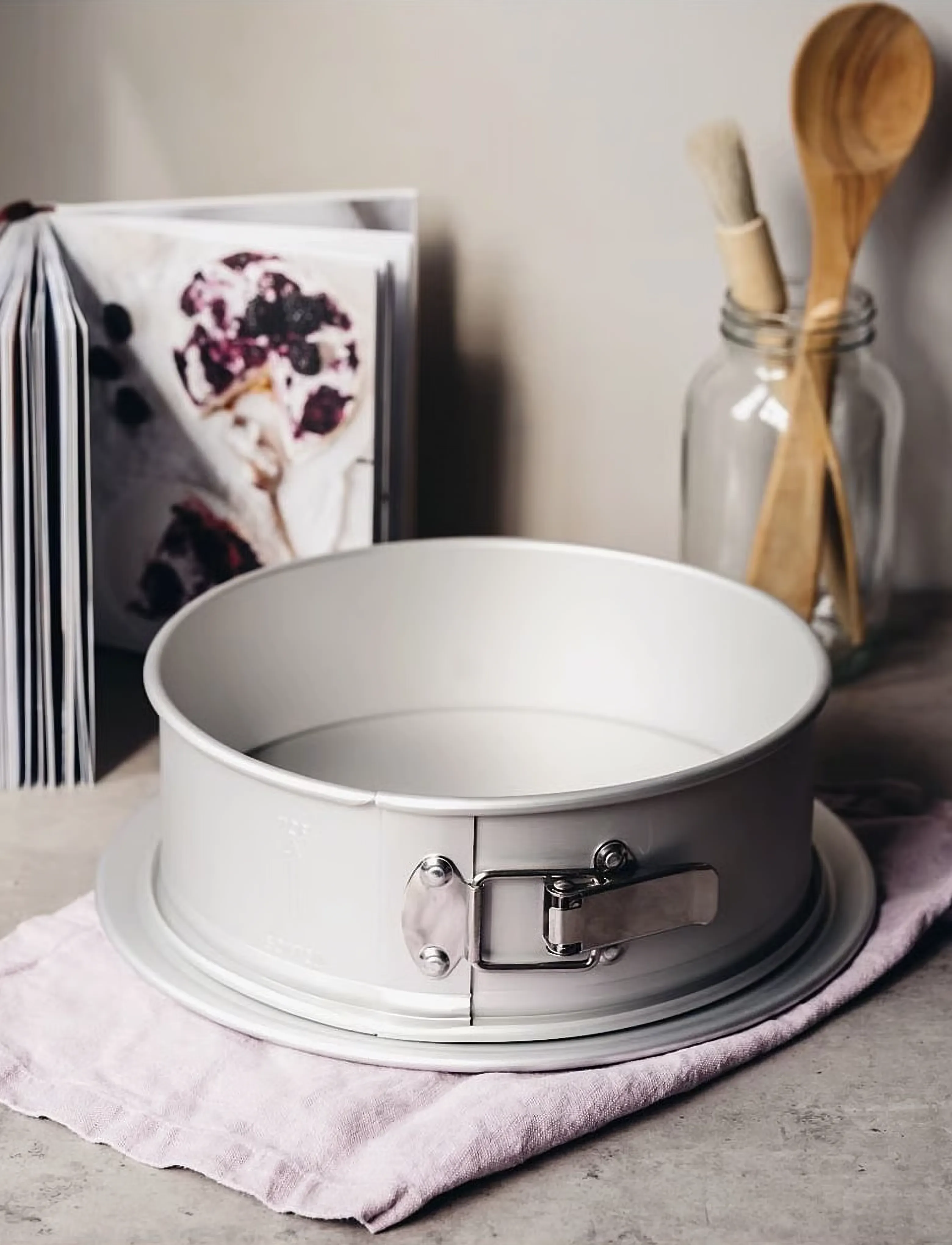 Heirol Springform Cake Pan,,,Silber Gr.Ø 25 CM